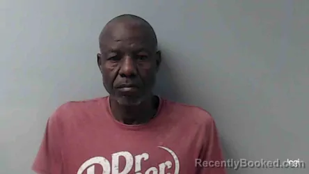 Mugshot of James Evans booked in Drew County, Arkansas on October 21, 2026
