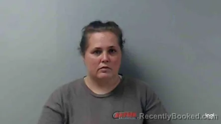 Mugshot of MELISSA WOLFE booked in Drew County, Arkansas on April 9, 2026