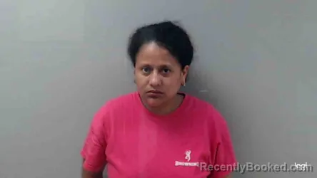 Mugshot of NATALIA OLMEDO CUSME booked in Drew County, Arkansas on May 6, 2026