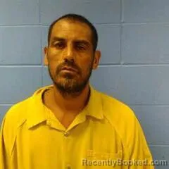 Mugshot of MARCOS DELGADO booked in Faulkner County, Arkansas on July 12, 2026