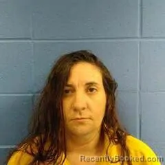 Mugshot of Heather Ellington booked in Faulkner County, Arkansas on August 23, 2026