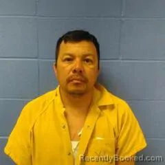 Mugshot of RICARDO VERA-SOLIS booked in Faulkner County, Arkansas on March 21, 2026