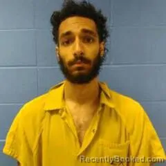 Mugshot of Daetron Sanders booked in Faulkner County, Arkansas on August 30, 2026