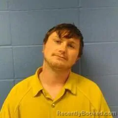 Mugshot of Dylan Meeks booked in Faulkner County, Arkansas on August 27, 2026