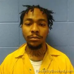 Mugshot of DEONDRE JORDAN booked in Faulkner County, Arkansas on May 13, 2026