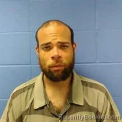 Mugshot of DANTE ABSTON booked in Faulkner County, Arkansas on May 13, 2026