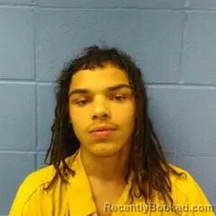 Mugshot of NICHOLAS JOHNSON booked in Faulkner County, Arkansas on July 10, 2026