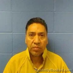 Mugshot of SERGIO MANRIQUEZ-RAMIREZ booked in Faulkner County, Arkansas on July 20, 2026