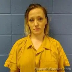 Mugshot of SARAH BLEVINS booked in Faulkner County, Arkansas on July 21, 2026