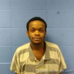 Mugshot of Fabian Burks booked in Faulkner County, Arkansas on August 17, 2026