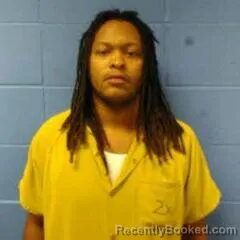 Mugshot of Demarian Johnson booked in Faulkner County, Arkansas on August 18, 2026