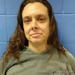 Mugshot of Christina Thompson booked in Faulkner County, Arkansas on August 20, 2026