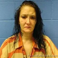 Mugshot of Anna Leonard booked in Faulkner County, Arkansas on August 21, 2026