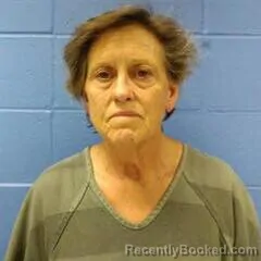 Mugshot of Rhonda Hart booked in Faulkner County, Arkansas on August 21, 2026