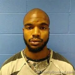 Mugshot of Terrian Harris booked in Faulkner County, Arkansas on August 25, 2026