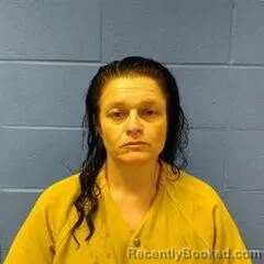 Mugshot of Kimberly Brotherton booked in Faulkner County, Arkansas on August 25, 2026