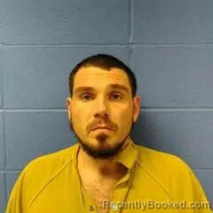 Mugshot of David Moore booked in Faulkner County, Arkansas on August 29, 2026