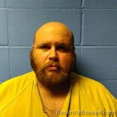 Mugshot of Andrew Halsey booked in Faulkner County, Arkansas on August 30, 2026