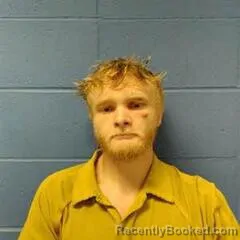 Mugshot of Landon Navolt booked in Faulkner County, Arkansas on August 30, 2026