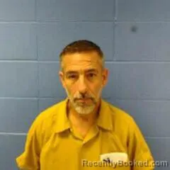 Mugshot of David Cummins booked in Faulkner County, Arkansas on August 31, 2026
