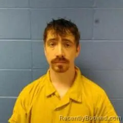 Mugshot of Brandon George booked in Faulkner County, Arkansas on September 1, 2026
