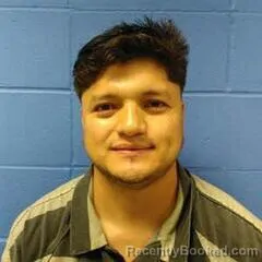 Mugshot of Rogelio Montano-Murillo booked in Faulkner County, Arkansas on September 6, 2026