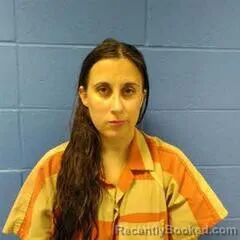 Mugshot of Hannah Richardson booked in Faulkner County, Arkansas on September 9, 2026