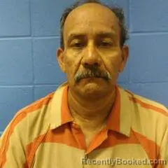 Mugshot of Victor Guevara booked in Faulkner County, Arkansas on October 25, 2026