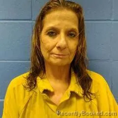 Mugshot of DEBRA HUFF booked in Faulkner County, Arkansas on July 7, 2026