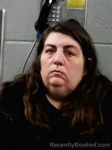 Mugshot of Leslie Dawn Kimbrough booked in Franklin County, Arkansas on March 31, 2026