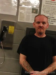 Mugshot of Daniel Lander booked in Franklin County, Arkansas on April 15, 2026