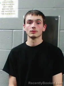 Mugshot of Brayden Wayne Pope booked in Franklin County, Arkansas on April 22, 2026