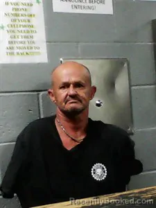 Mugshot of James Dean Attebery booked in Franklin County, Arkansas on April 24, 2026