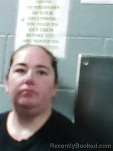 Mugshot of Tiffany Grainger booked in Franklin County, Arkansas on April 25, 2026