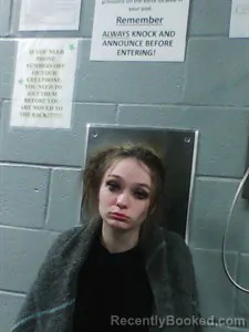 Mugshot of Kaylie Grace Tinsley booked in Franklin County, Arkansas on May 4, 2026