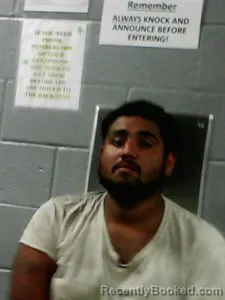 Mugshot of Alonso Cedillo Ramirez booked in Franklin County, Arkansas on June 1, 2026