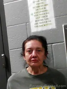Mugshot of Loucinda Onofre booked in Franklin County, Arkansas on June 5, 2026