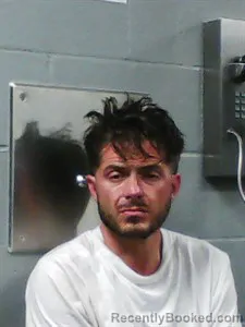 Mugshot of Brandt Dean Back booked in Franklin County, Arkansas on July 6, 2026