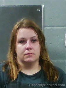 Mugshot of Ashley Lorene Davis booked in Franklin County, Arkansas on July 6, 2026