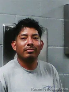 Mugshot of Espinosa Vazquez booked in Franklin County, Arkansas on July 11, 2026