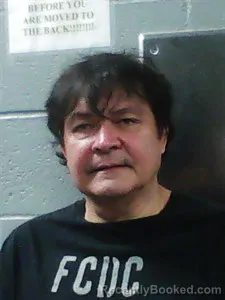 Mugshot of Dennis Panuncio Westfall booked in Franklin County, Arkansas on July 12, 2026