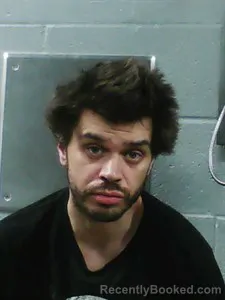 Mugshot of Brently Gene Parker booked in Franklin County, Arkansas on July 13, 2026