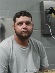 Mugshot of Codey Franklin Franklin booked in Franklin County, Arkansas on August 4, 2026