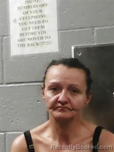 Mugshot of Rhonda A Byers booked in Franklin County, Arkansas on August 17, 2026