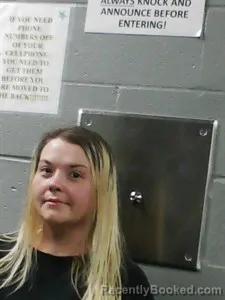 Mugshot of Brittany Brown booked in Franklin County, Arkansas on August 19, 2026