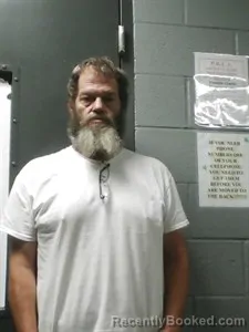 Mugshot of Chad A Simmons booked in Franklin County, Arkansas on September 7, 2026