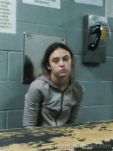 Mugshot of Zoey Leeann Pace booked in Franklin County, Arkansas on September 7, 2026