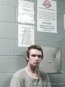 Mugshot of Caedyn Lee Hoover booked in Franklin County, Arkansas on September 8, 2026