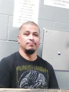 Mugshot of Alejandro Olmos booked in Franklin County, Arkansas on September 18, 2026
