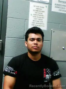 Mugshot of Manuel Flores Ayala booked in Franklin County, Arkansas on October 28, 2026